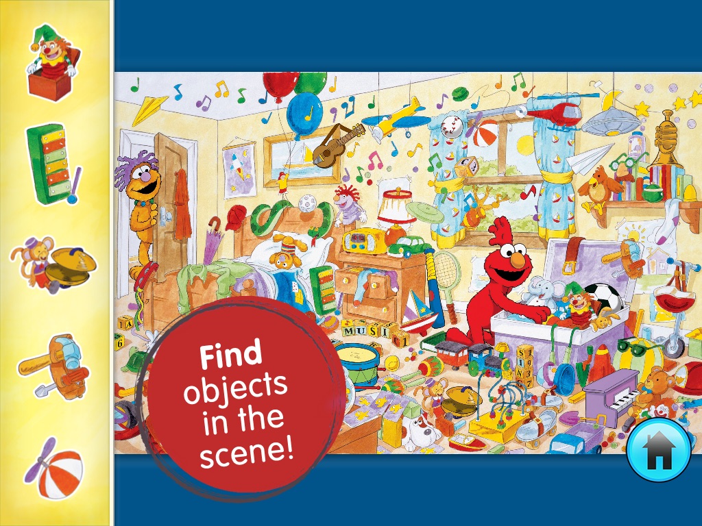 Look and Find® Elmo on Sesame Street for iPad screenshot 2