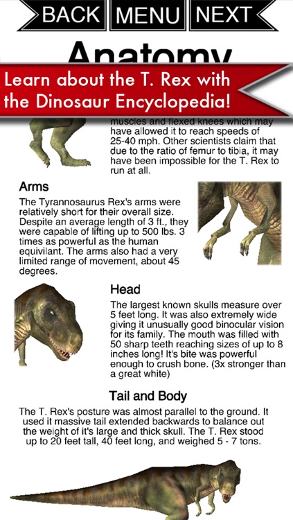 Dinosaur Encyclopedia: Tyrannosaurus Rex