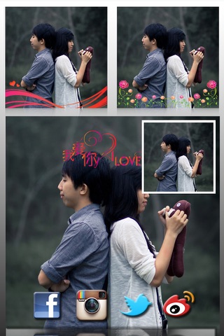 AceCam Romantic Greetings Pro screenshot 3