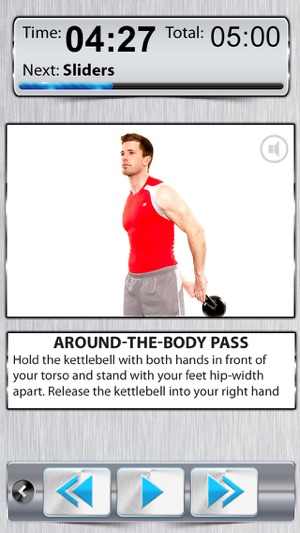 Kettle-Bell & Abs Workout FREE - 10分鐘啞鈴六塊練習與核心交叉訓練(圖2)-速報App