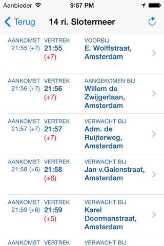 Openbaar Vervoer: real time Dutch public transport status screenshot 4