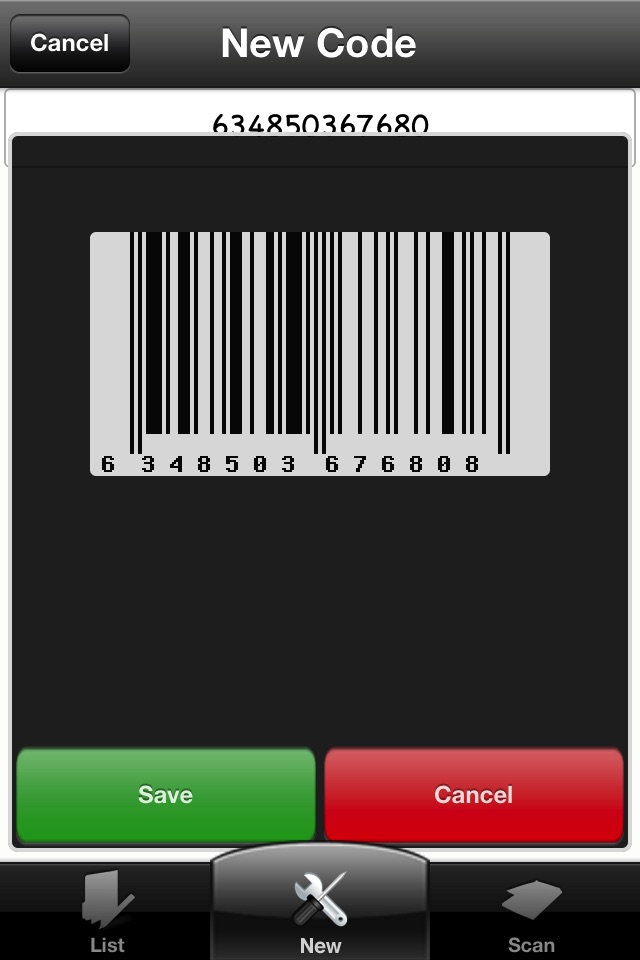 myQRCode screenshot 3