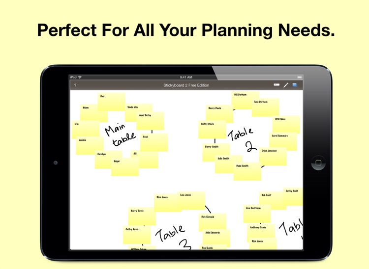 Stickyboard 2 Free Edition: Sticky Notes on a Whiteboard to Brainstorm, Mindmap, Plan, and Organize screenshot-3