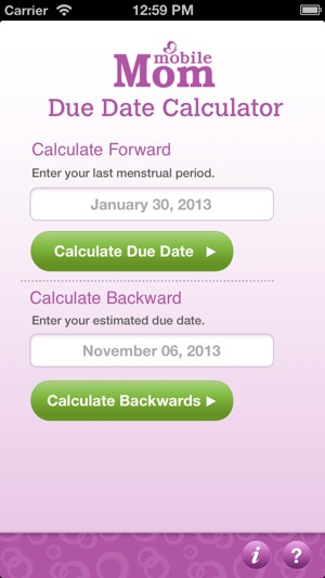 Pregnancy Due Date Calculator - My Baby Wheel & Countdown Bi(圖2)-速報App