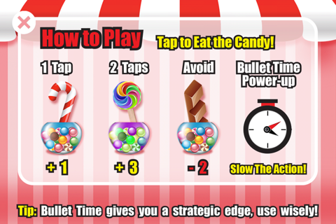 Sweet Candy Tap FREE screenshot 4
