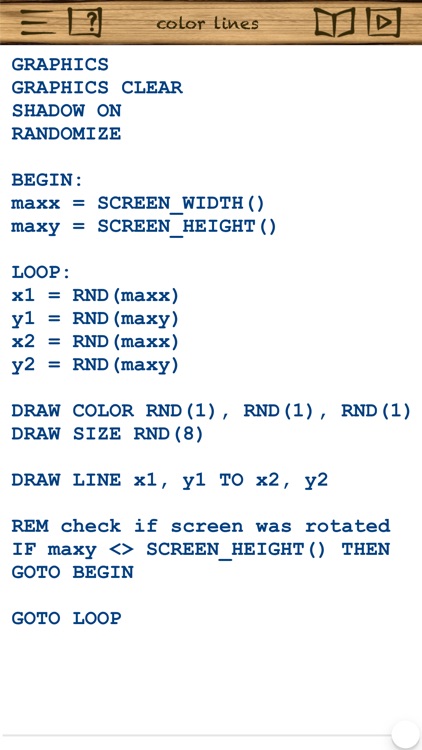 "Smart BASIC" programming language screenshot-2