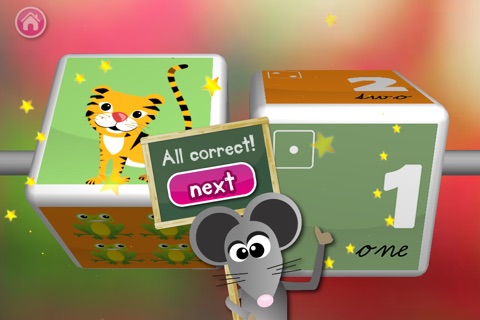 The clever mouse: Learning numbers - a preschool game for kids and toddlers screenshot 3