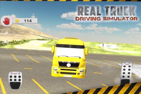 Real Truck Driving Simulator 3D screenshot 4