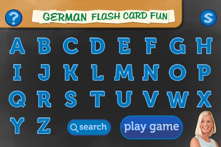 German Flash Card Fun - Flash Cards A to Z screenshot-3