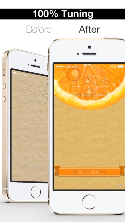 ScreenCreator - Design your Lock Screen with Calendars, Themes or Skins for Wallpaper screenshot-4