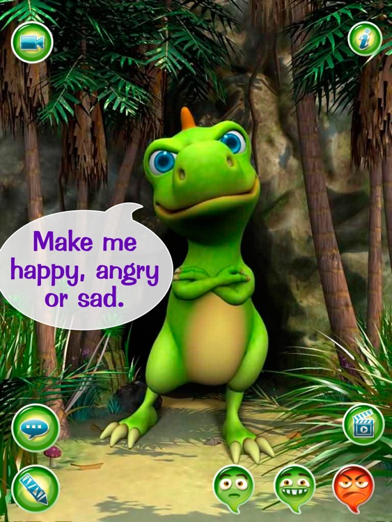 Talky Don HD FREE - The Talking Dinosaur screenshot-4