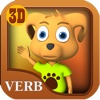 Kids learn animated Arabic verbs easily Free- Part 1- أفعال للأطفال