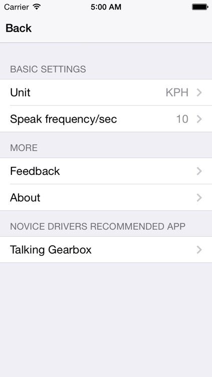 Talking Speedometer -Voice prompts speed