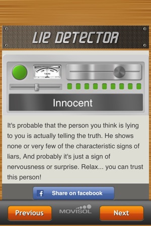 Lie Detector - Is your partner cheating you?(圖5)-速報App