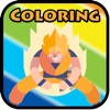 Preschook Paint Coloring Game for Goku Edition