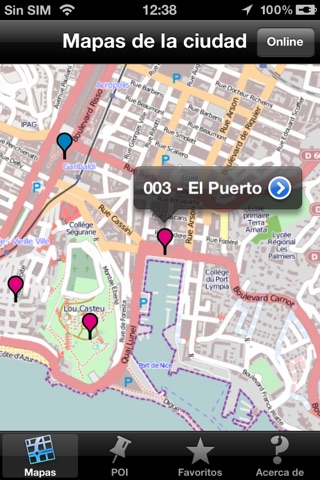 Niza audio guía turística (audio en español) screenshot 2