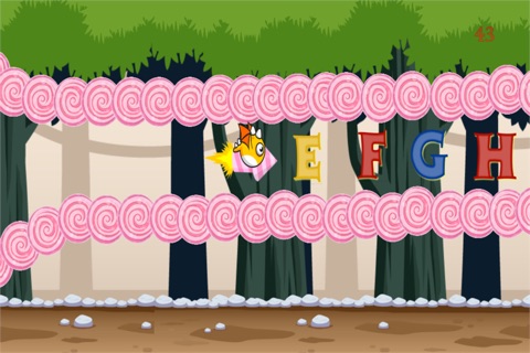 ABCD - Race to the Letter Phonetic Sounds Lite screenshot 4