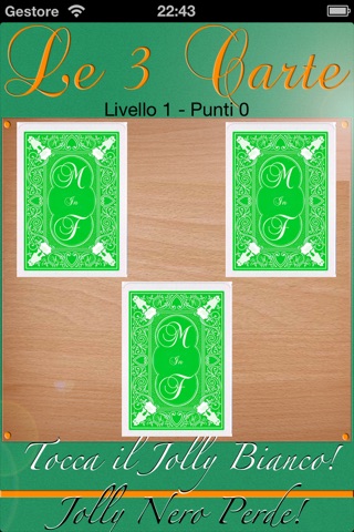 Il Gioco delle 3 Carte screenshot 2