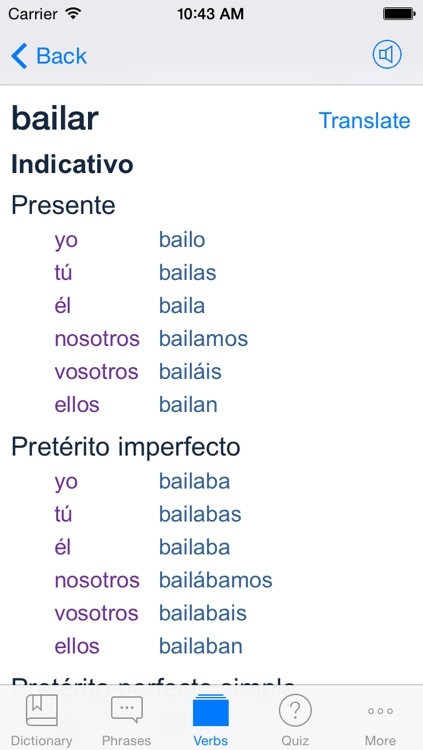Spanish English Dictionary + screenshot-3