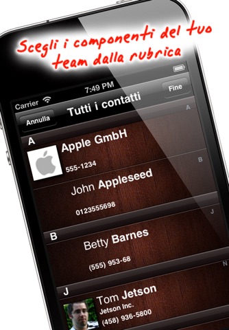 Team SMS screenshot 2
