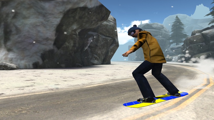 3D Snowboard Racing PRO - Full eXtreme Snowboarding Hero Version screenshot-3