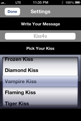 Kiss4u screenshot 3