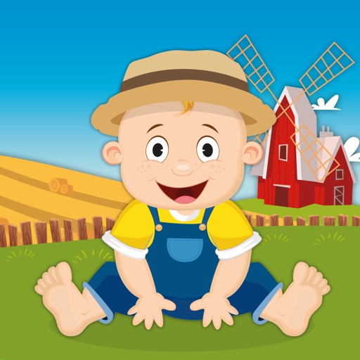 Milo's Mini Games for Tots and Toddlers - Barn and Farm Animals Cartoon icon