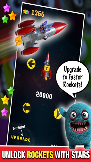 Monster in Space: Multiplayer FREE Racing Alien Dash Game - (圖4)-速報App