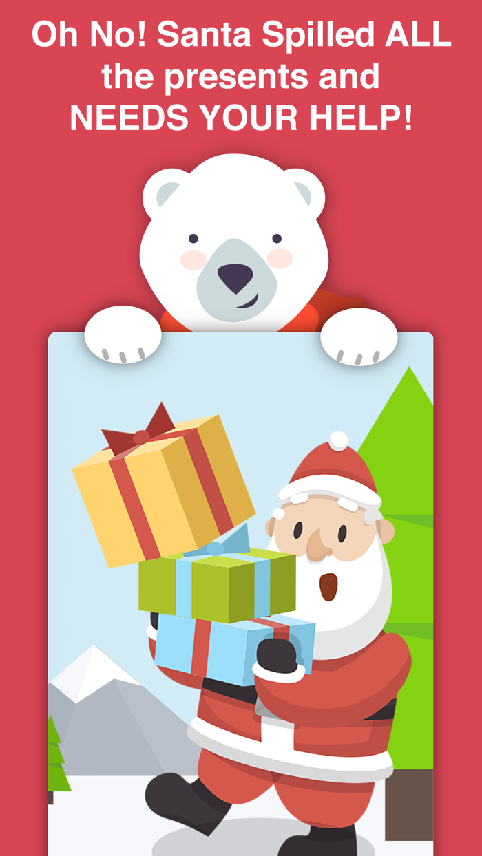 Santa Scramble Help Chase Down the Presents and Save the Holiday Season