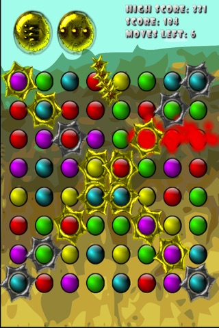 Gold Rush SD (Match 3 Brain Game) screenshot 2