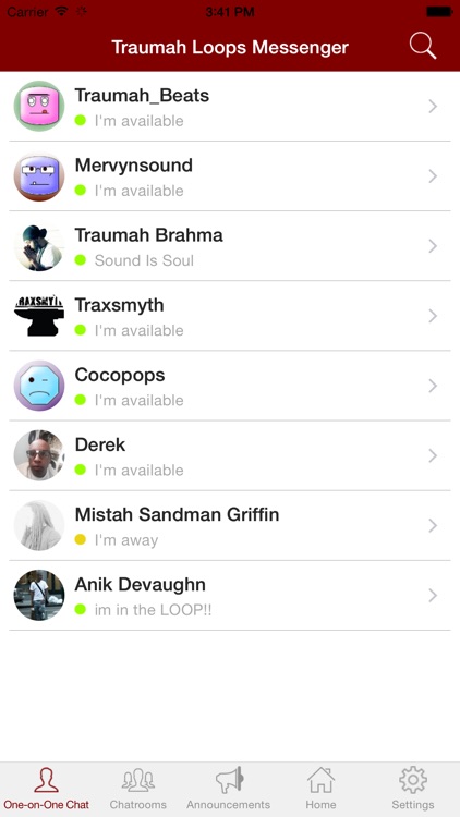 Traumah Loops Messenger