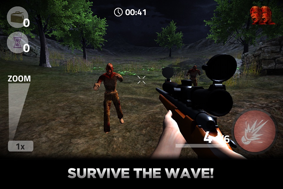 Zombies Battle Shooter 3D Call to Kill Scary Dead Zombie Army screenshot 2