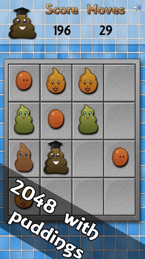 King Pudding: A cute 2048 number puzzle 