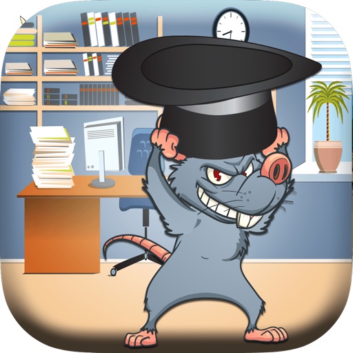 A Grumpy Rat Slam Dunk - Throw things to the Mouse – Free version icon