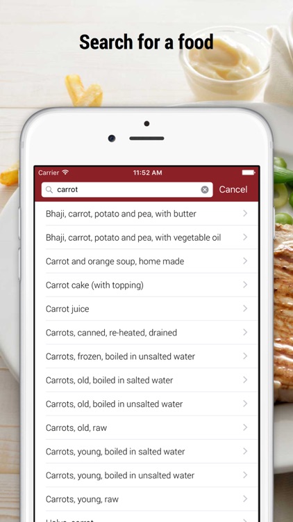 iFood Lite: Calorie Counter