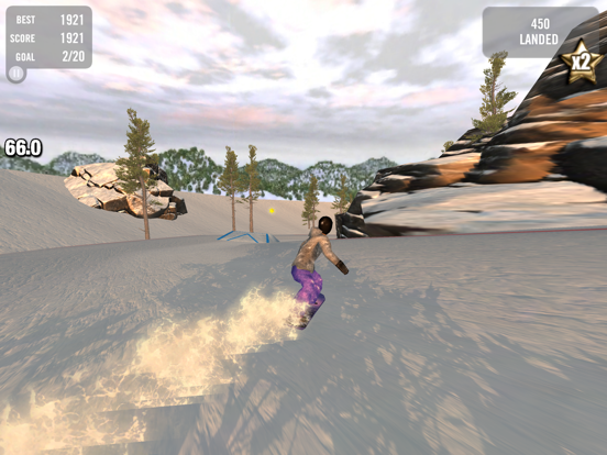 Crazy Snowboard на iPad