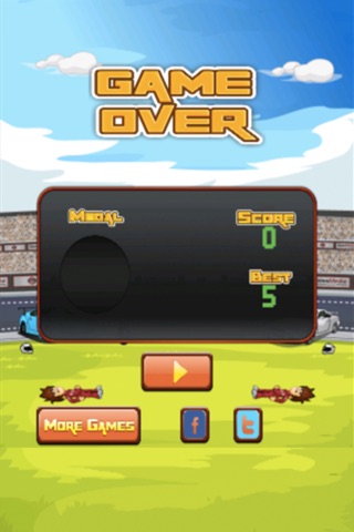 Super Drifting Kickers : Challenge of Endless Tap & Kick with Flying Race Car Tires screenshot 4