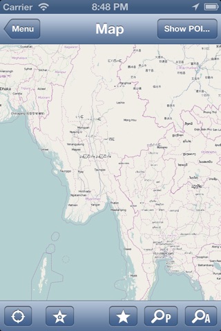 Burma (Myanmar) Offline Map - PLACE STARS screenshot 2