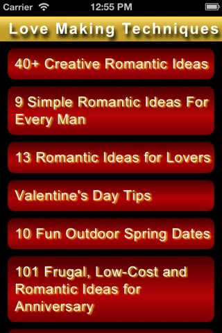 Romantic Ideas @ screenshot 3