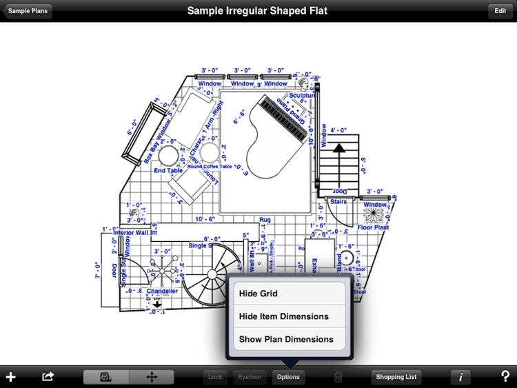 Home Design DIY Interior Floor Layout Space Planning & House Decorating Tool HD by Mark On Call