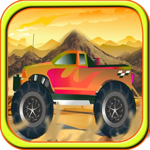 A Monster Car Death Valley Run - Free 4x4 Truck Racing Game