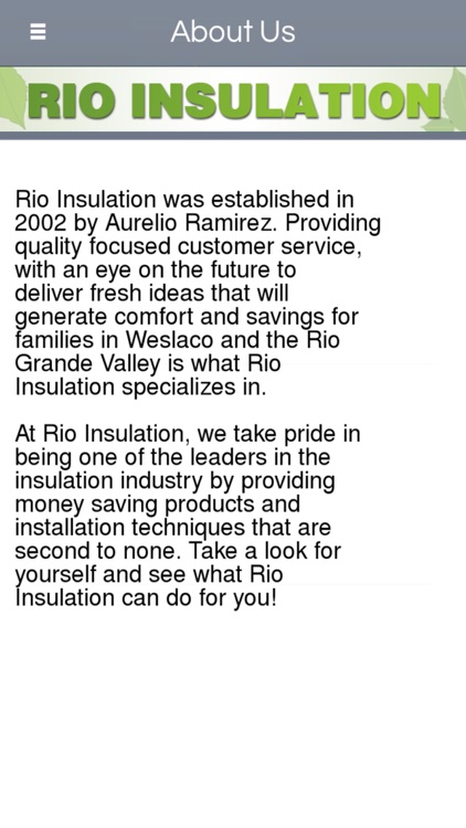 Rio Insulation LLC - Progreso