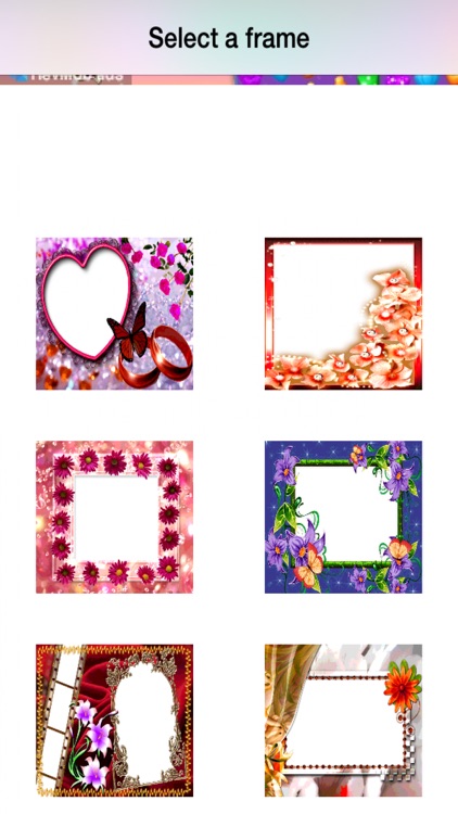 Flowers Photo Frames Deluxe