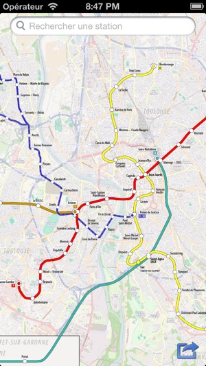 MetroMap Toulouse