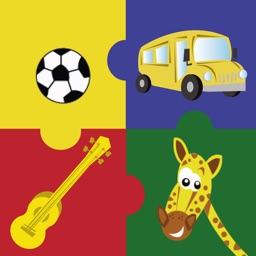 Preschool Puzzles ( Educational learning games for preschool , toddlers and kindergarten kids to learn music instruments, animals, vehicles, shapes and sports )