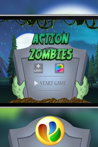 Action Zombies – A Fun Zombie Jump and Run Game screenshot 2