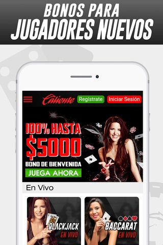 Caliente Live Casino screenshot 2