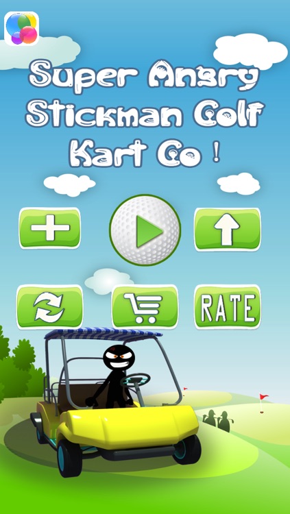 Angry Stickman Fairway-s : Super Golf-Karts Go - Free