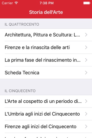 Storia dell'Arte screenshot 2