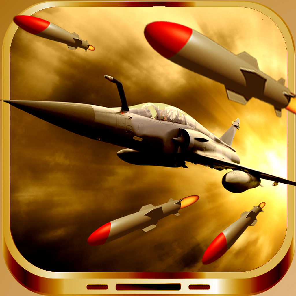 War Jet Dogfights in the Sky: Combat Shooting Game App Icon